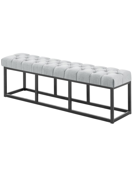 Banco Amun tela B150, gris