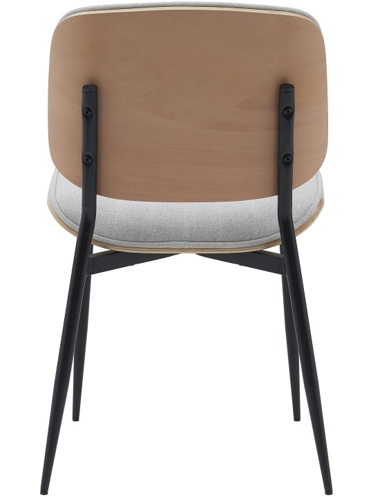 Silla de visita tela Tiffin, natural/crema Silla de visita tela Tiffin, natural/crema