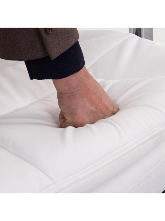 Silla de oficina XL Troy, blanco Silla de oficina XL Troy, blanco