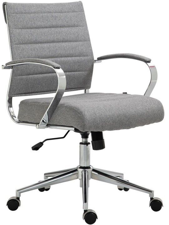 Silla de oficina Oakland tela, gris