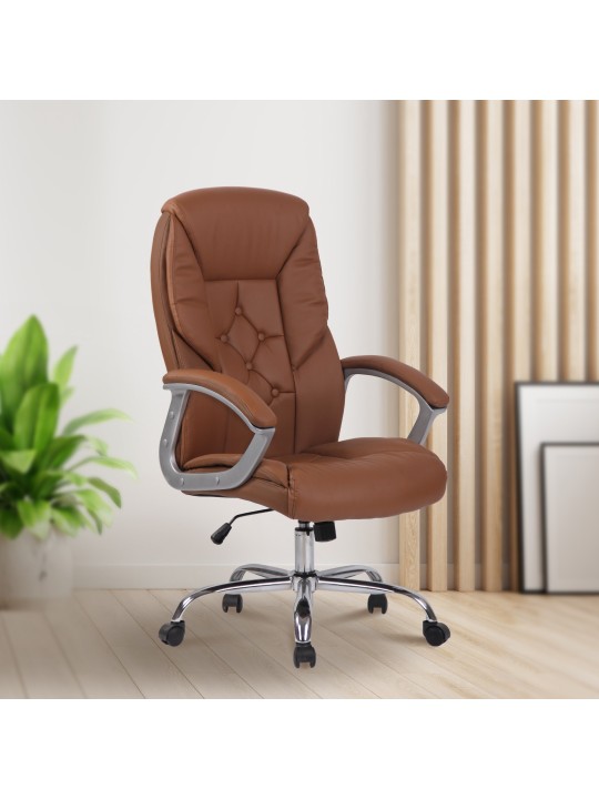 Silla de oficina BIG Rodeo, marrón claro Silla de oficina BIG Rodeo, marrón claro