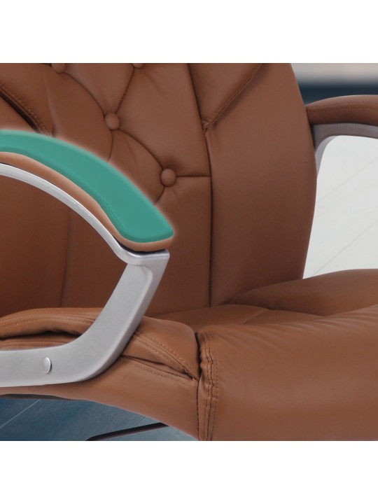 Silla de oficina BIG Rodeo, marrón claro Silla de oficina BIG Rodeo, marrón claro