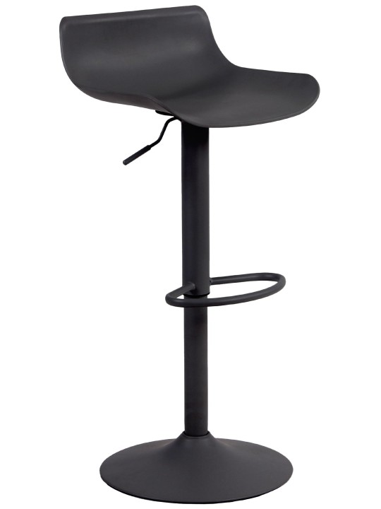 Taburete de bar Aveiro, negro