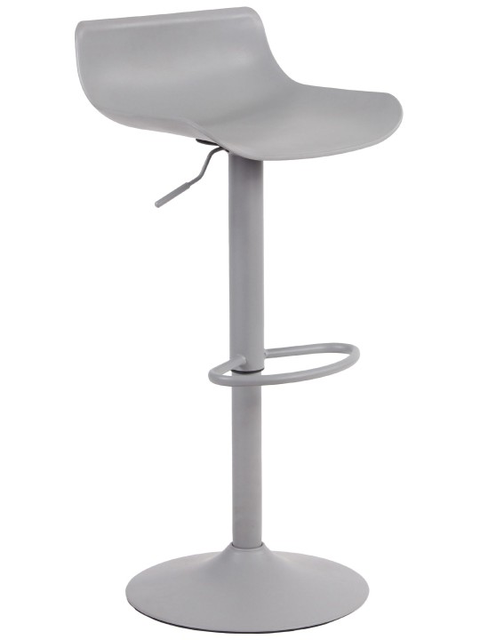Taburete de bar Aveiro, gris