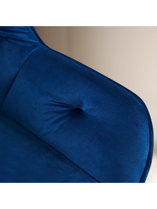 Juego de 2 sillas de comedor Cassis, azul Juego de 2 sillas de comedor Cassis, azul