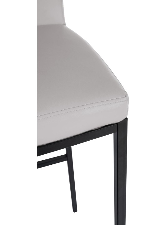 Taburete de bar Freeport piel sintética B, blanco Taburete de bar Freeport piel sintética B, blanco