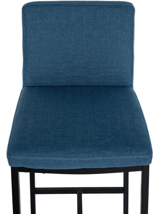 Taburete de bar Freeport tela B, azul