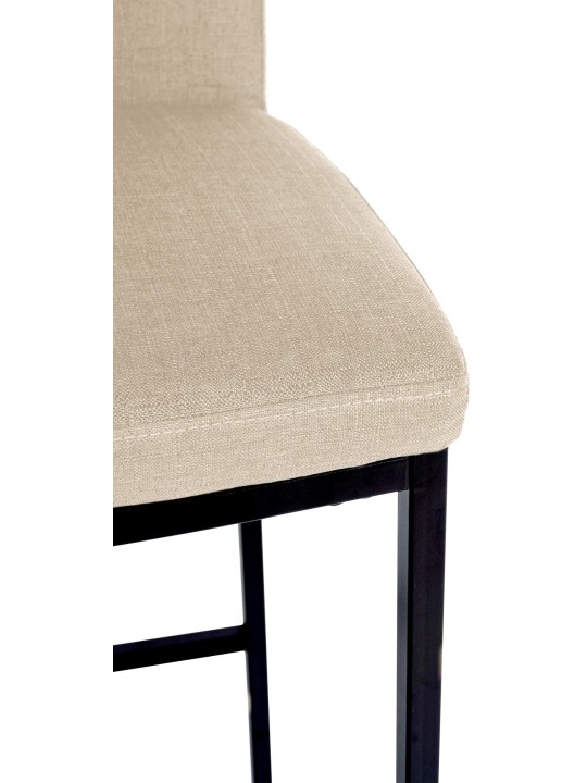 Taburete de bar Freeport tela B, crema