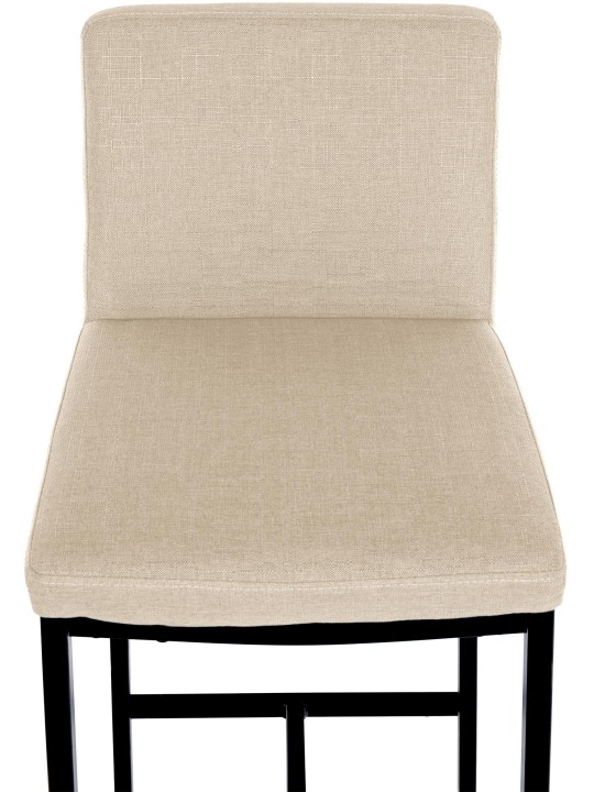 Taburete de bar Freeport tela B, crema