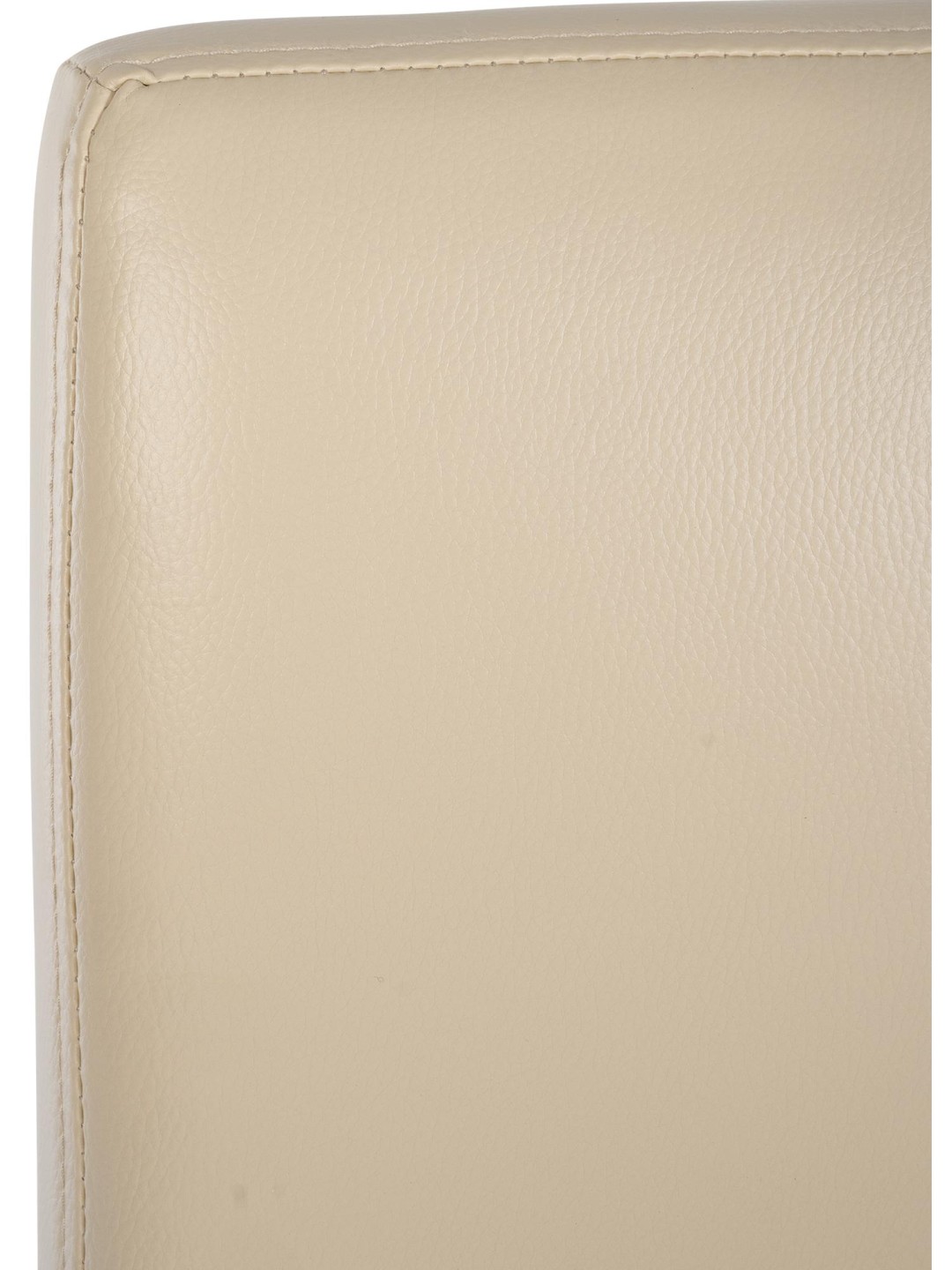 Taburete de bar Freeport piel sintética B, crema