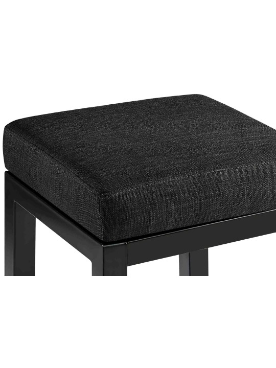 Taburete de bar Taylor B85 tela, gris oscuro Taburete de bar Taylor B85 tela, gris oscuro