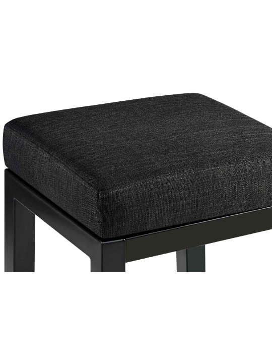 Taburete de bar Taylor B80 tela, gris oscuro Taburete de bar Taylor B80 tela, gris oscuro