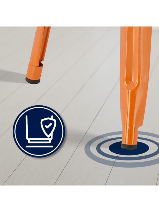 Taburete de bar Joshua, naranja Taburete de bar Joshua, naranja