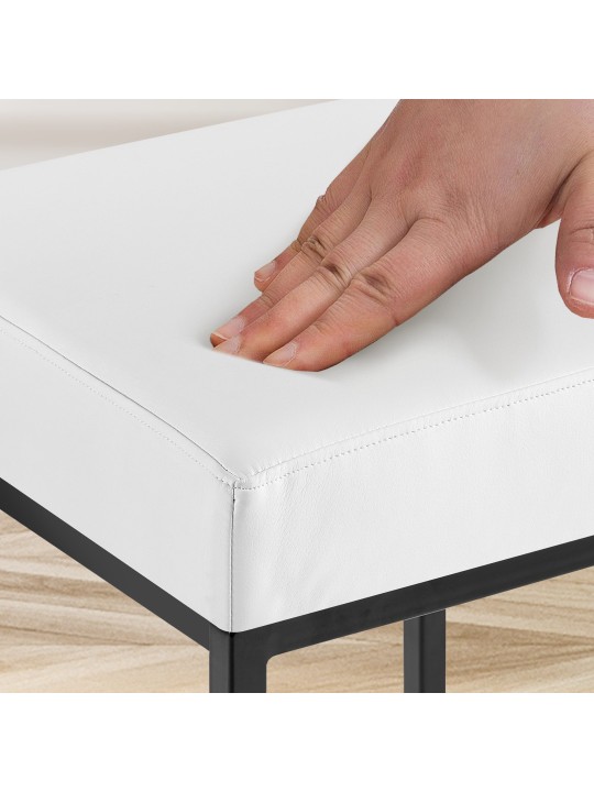 Taburete de bar Montreal B85, blanco Taburete de bar Montreal B85, blanco