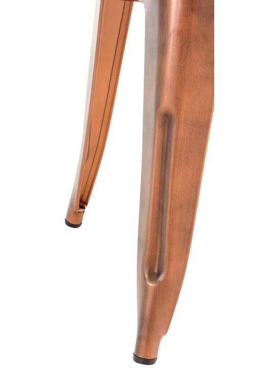 Taburete Armin, cobre