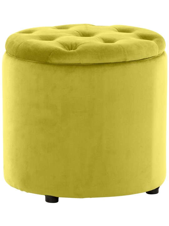 Taburete Pantin terciopelo, amarillo Taburete Pantin terciopelo, amarillo