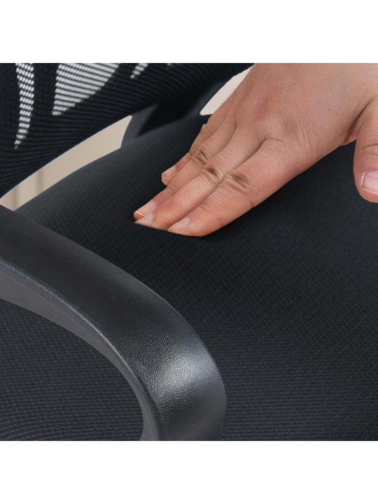 Silla de visita Eureka, negro Silla de visita Eureka, negro