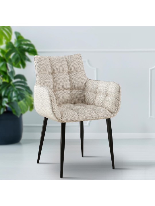 Silla Tirana tela, marfil Silla Tirana tela, marfil