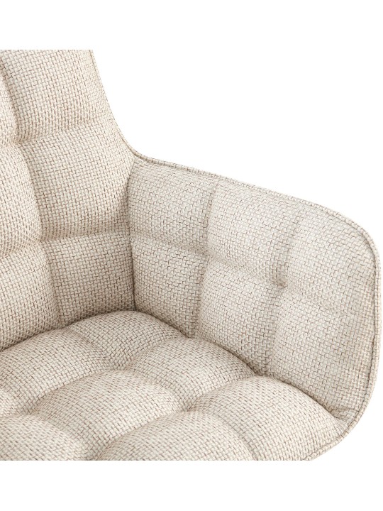 Silla Tirana tela, marfil Silla Tirana tela, marfil