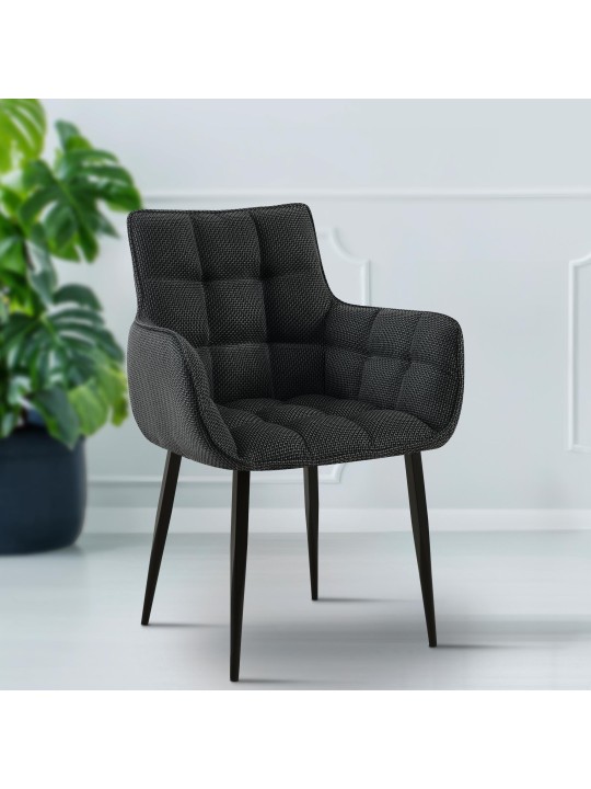 Silla Tirana tela, gris titanio Silla Tirana tela, gris titanio