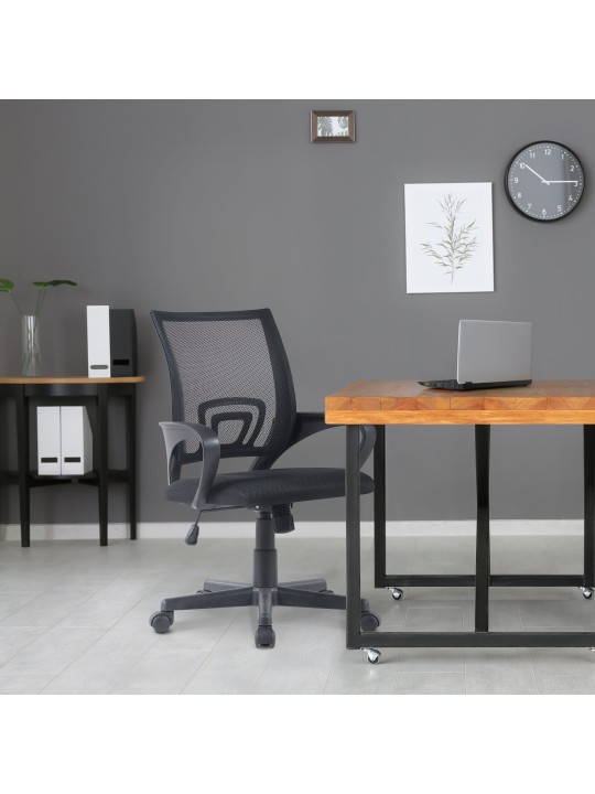 Silla de oficina Genius, negro