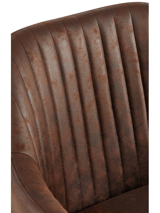 Silla de comedor Welby Vintage, marrón oscuro Silla de comedor Welby Vintage, marrón oscuro