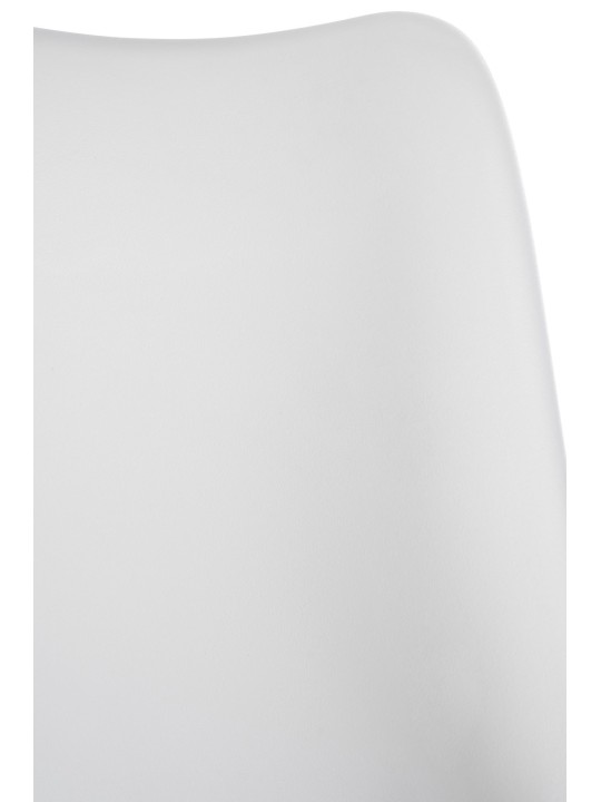 Taburete de trabajo Laflin, blanco