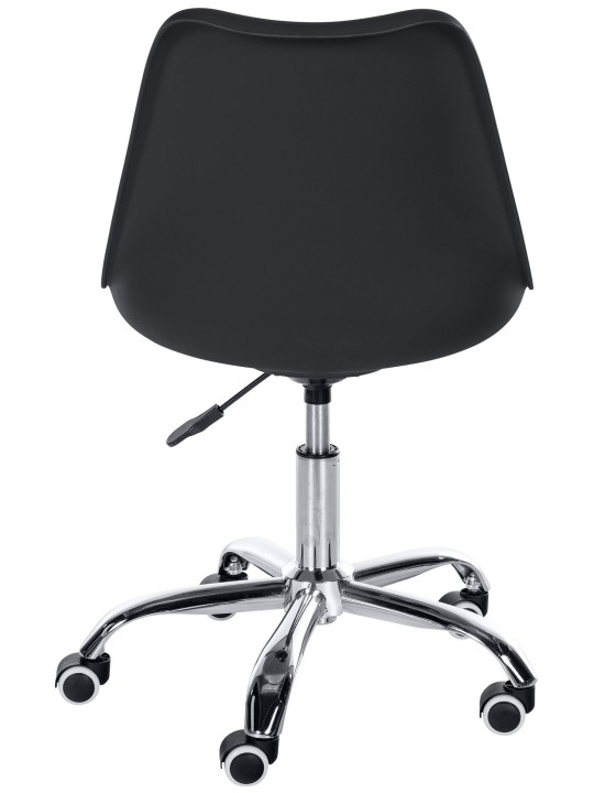 Taburete de trabajo Laflin, negro Taburete de trabajo Laflin, negro