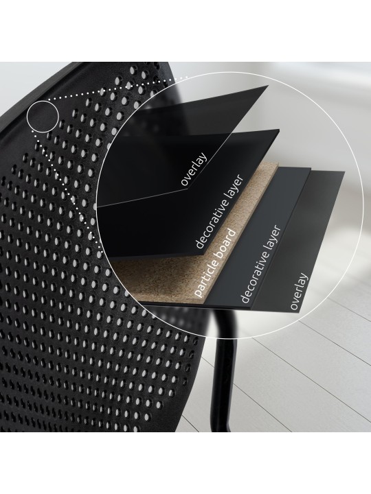 Silla Kaber, negro/negro Silla Kaber, negro/negro