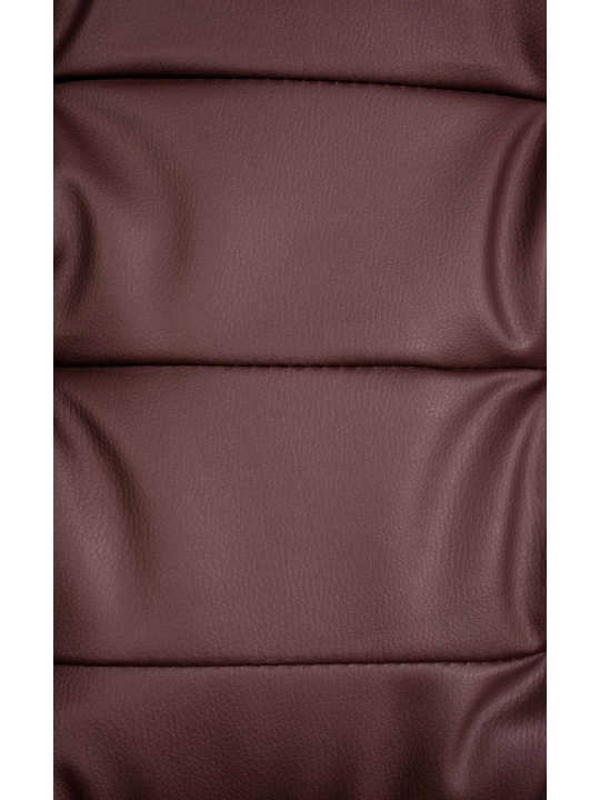 Silla de oficina Oxígeno piel sintética, burdeos