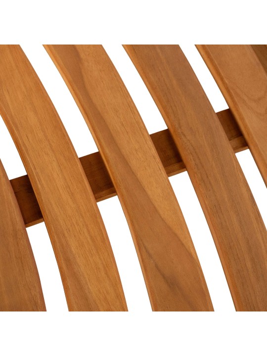 Banco arbol Macho 250 cm semicircular SIN respaldo, teca Banco arbol Macho 250 cm semicircular SIN respaldo, teca