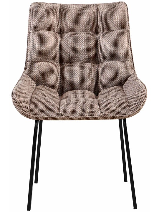 Silla Saranda tela, marrón tierra Silla Saranda tela, marrón tierra