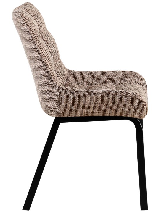 Silla Saranda tela, marrón tierra Silla Saranda tela, marrón tierra