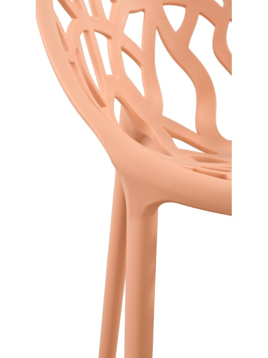 Conjunto de 4 sillas Esperanza, melocotón Conjunto de 4 sillas Esperanza, melocotón