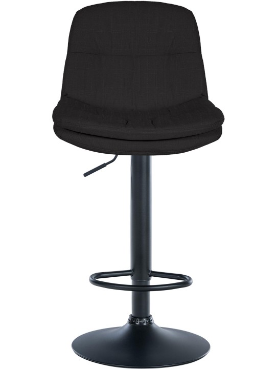 Taburete de bar Tela Laurel, negro Taburete de bar Tela Laurel, negro