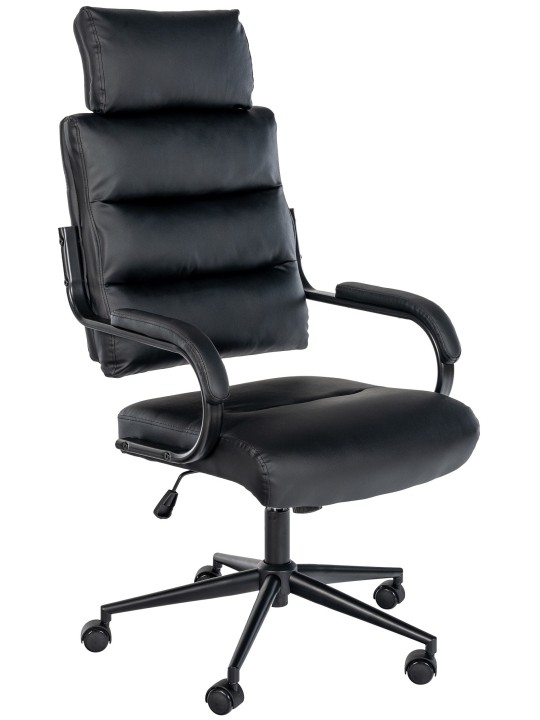 Silla de oficina Campo, negro/negro