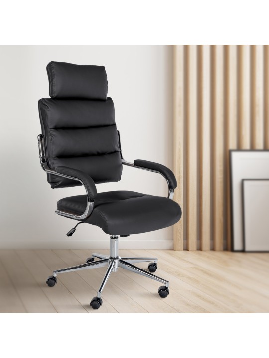 Silla de oficina Campo, negro