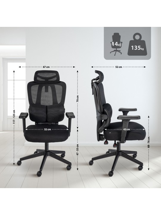 Silla de oficina Altamont, negro Silla de oficina Altamont, negro