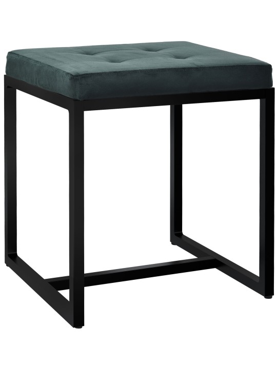 Taburete Barci B terciopelo, verde Taburete Barci B terciopelo, verde