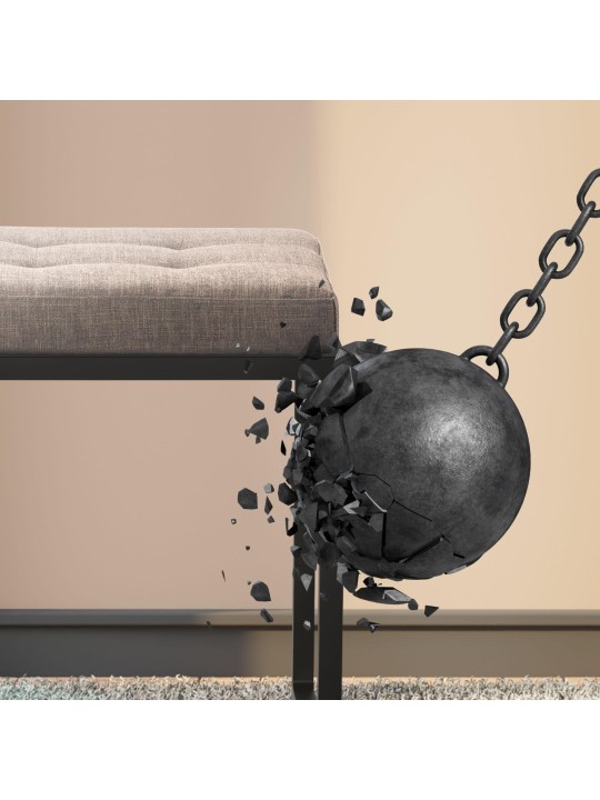 Taburete Barci B tela, gris Taburete Barci B tela, gris