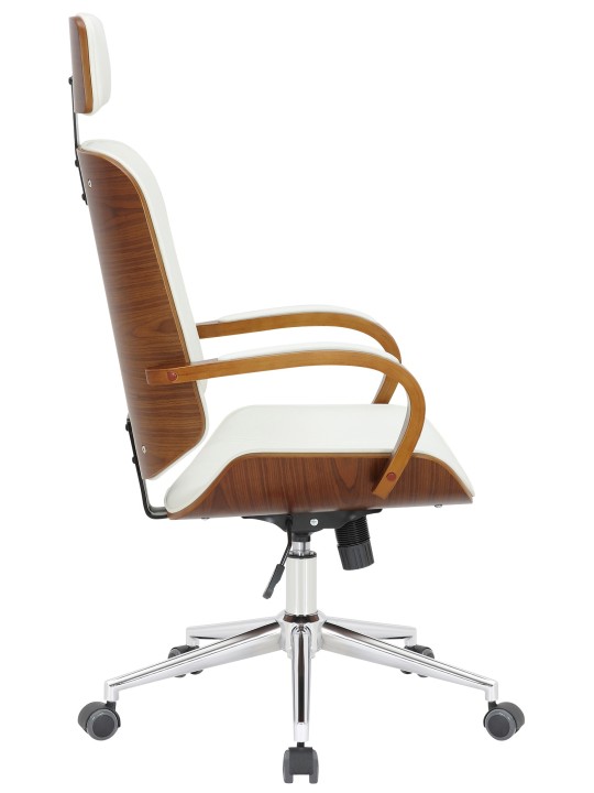 Silla de oficina Dayton, nogal/blanco Silla de oficina Dayton, nogal/blanco