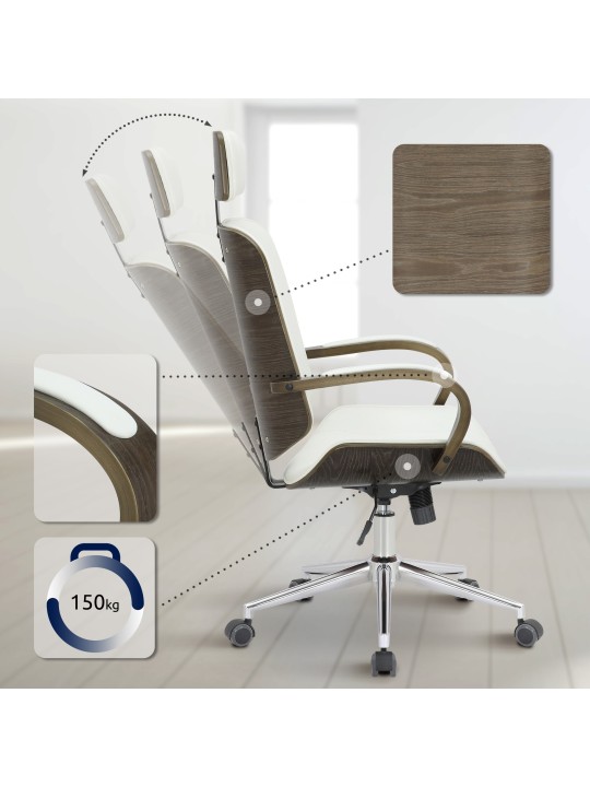 Silla de oficina Dayton gris, blanco/gris Silla de oficina Dayton gris, blanco/gris