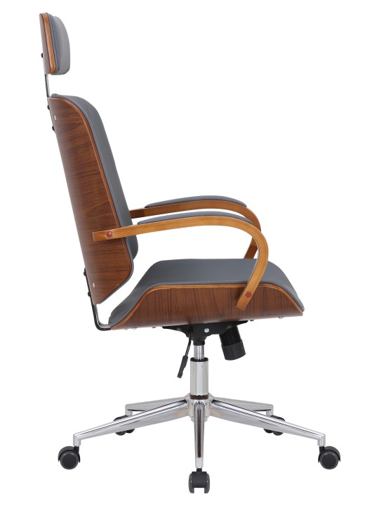 Silla de oficina Dayton, nogal/gris Silla de oficina Dayton, nogal/gris