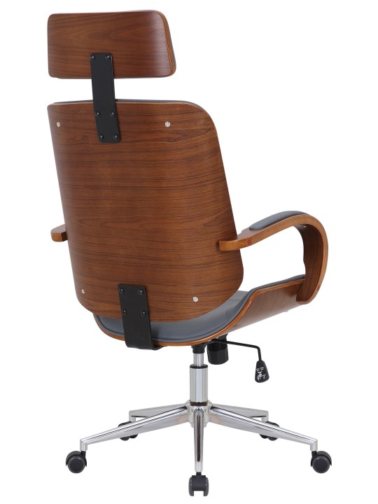 Silla de oficina Dayton, nogal/gris Silla de oficina Dayton, nogal/gris