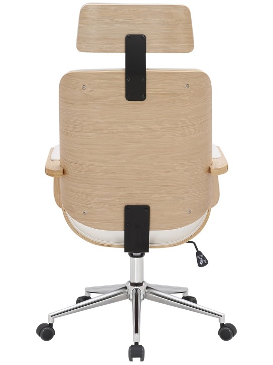 Silla de oficina Dayton, natural/blanco Silla de oficina Dayton, natural/blanco