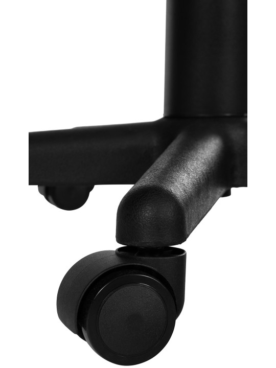 Taburete de trabajo Farson símil piel, marrón Taburete de trabajo Farson símil piel, marrón