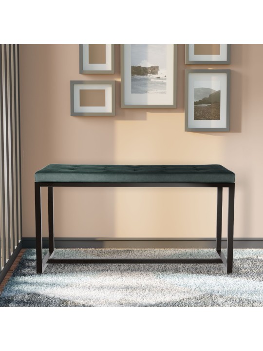 Banco Barci B Terciopelo, verde