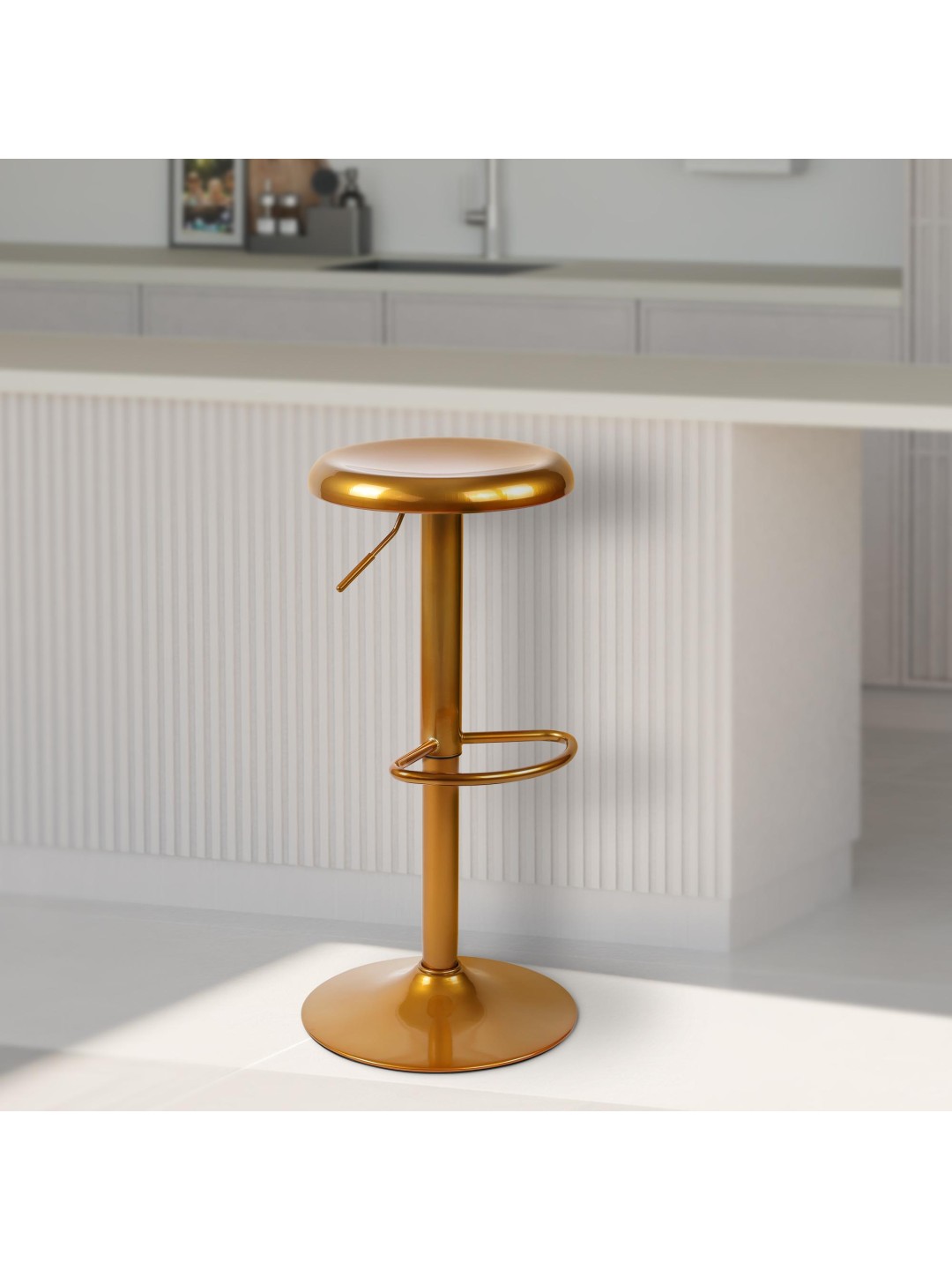 Taburete de bar Williston, oro