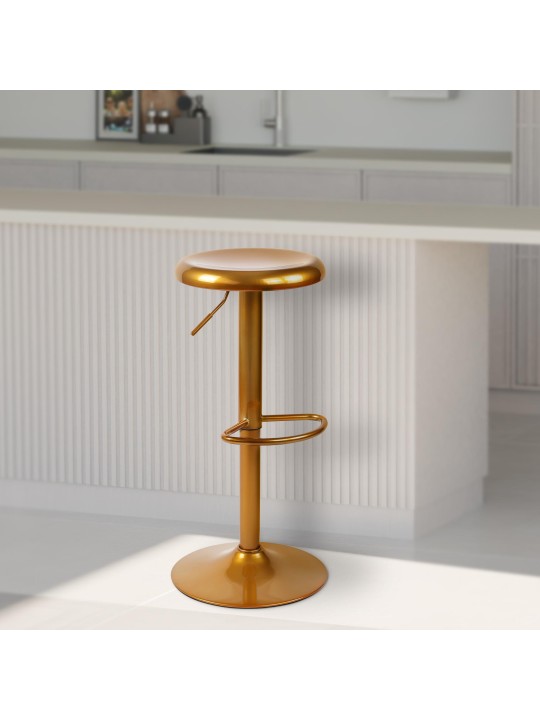 Taburete de bar Williston, oro Taburete de bar Williston, oro