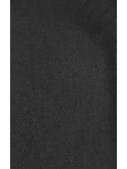 Juego de 2 sillas de comedor Lewes terciopelo, negro